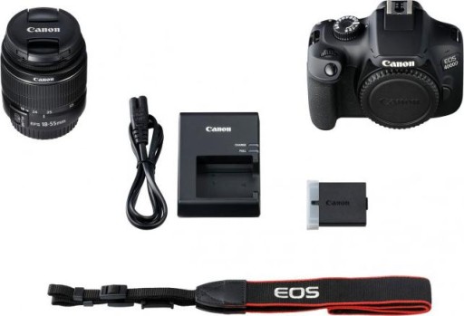 Canon EOS 4000D + объектив EF-S 18-55 DC III