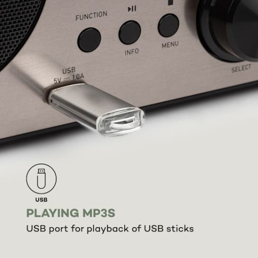Компактная система Harvard Tower Интернет-радио DAB+ FM CD Bluetooth USB