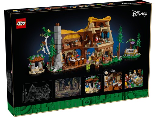LEGO Disney 43242 «Белоснежка и Хижина семи гномов»