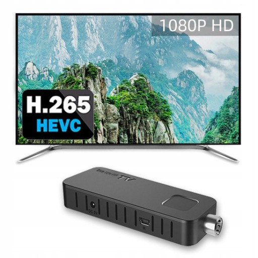 ДЕКОДЕР ТВ-ТЮНЕР HD DVB-T2 HEVC H.265 МИНИ-СТИЛЬ