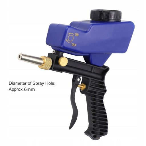 PIASKARKA PISTOLET ZBIORNIK PIASKOWANIA