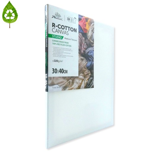 Płótno Malarskie 30x40cm Phoenix 100% Bawełna z Recyklingu Podobrazie