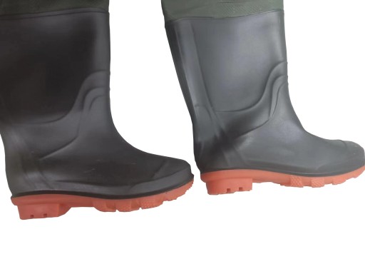 Вейдерсы Брюки для рыбалки Waders, усиленные + подтяжки + вставки -45