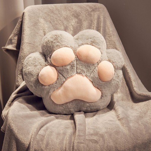 Кошачьи лапы, плюшевая игрушка, подушка, одеяло, подарок