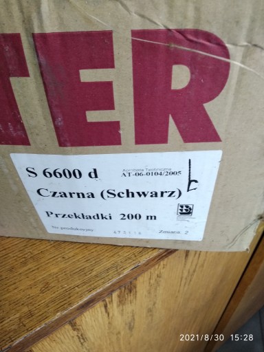 Uszczelka do okien drewnianych gumowa przymykowa