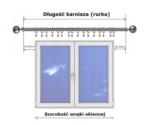 KARNISZE PRESTIGE METAL KARNISZ POJEDYNCZY 400 cm