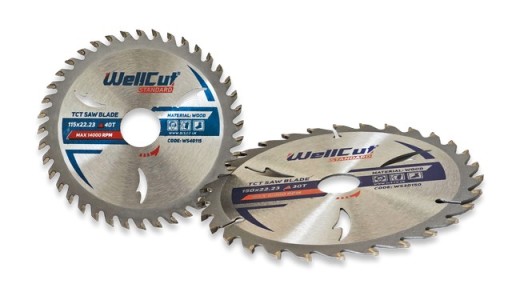 Дисковая пила WellCut по дереву 125х22,23мм/40