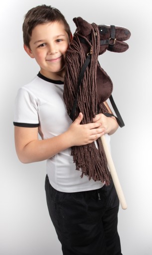 Hobby Horse Konik na Kiju A4 GRATIS Wodze Kantar produkt PL
