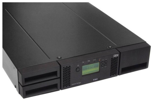 Бездисковая ленточная библиотека IBM TS3100 L2U, стойка на 24 слота, 2U
