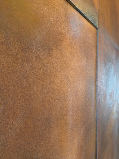 FRUFORM RUST стеновая панель 120x60 LOFT эффект ржавчины