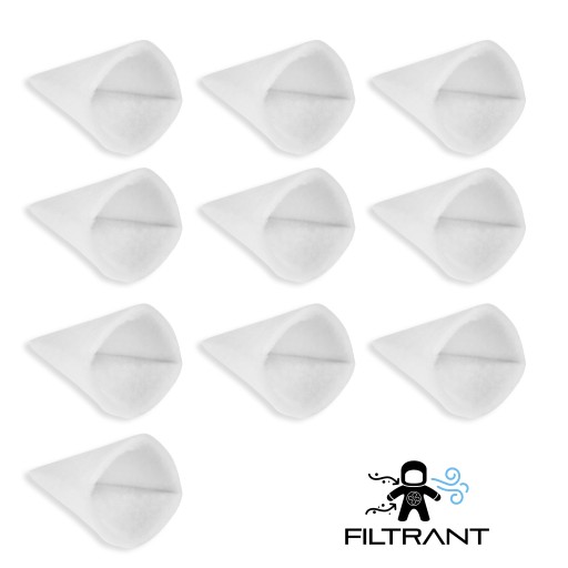 Filtry do anemostatu stożkowy Filtr stożek 100 mm G4 Komplet 10 sztuk
