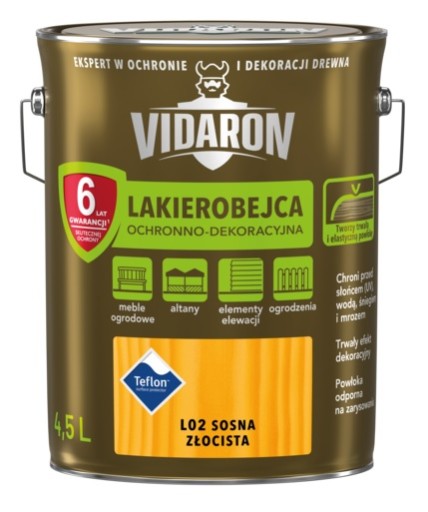 VIDARON Морилка лаковая L02 4,5л