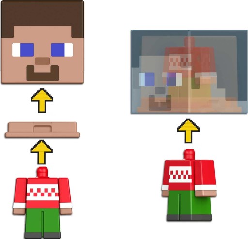 Адвент-календарь Minecraft из 24 предметов