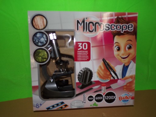 Набор Buki Microscope из 30 экспериментов.