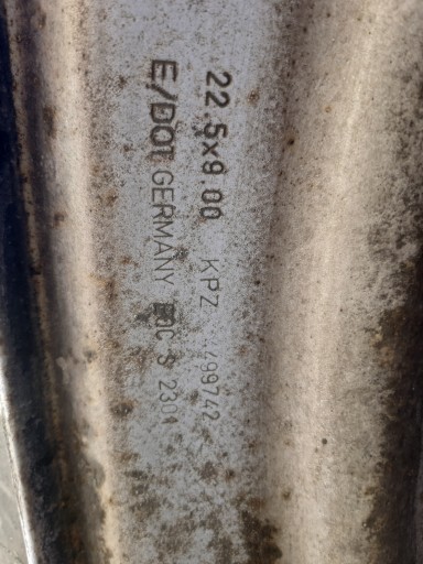 ШИНА КОЛЕСА СТАЛЬНОЙ ОБОД 315/70 R22.5 156/150 GOODYEAR REGIONAL RHS II HL
