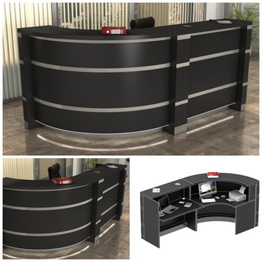 Стойка ресепшн R17 260х80см Art_R17005