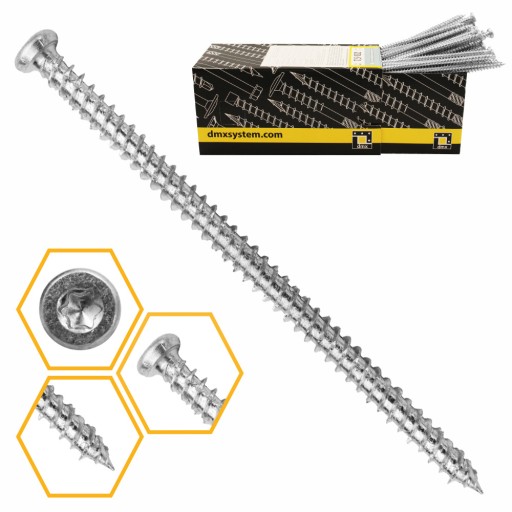 ВИНТЫ КОНИЧЕСКИЕ TORX 7,5x212 100 шт.