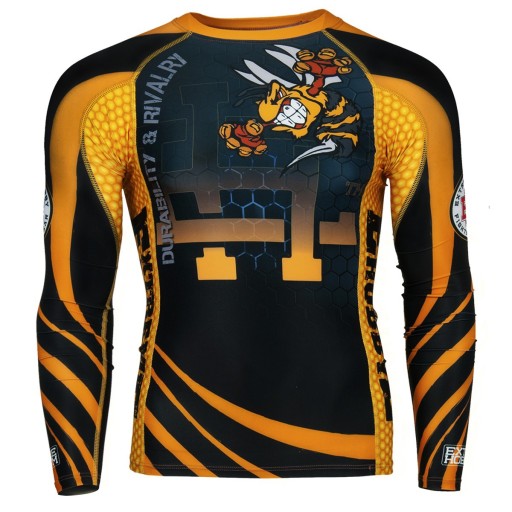 РАШГАРД ММА РУКАВ Экстремальное хобби ANGRY WASP XXL