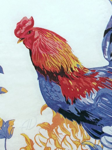 Papierowa SERWETKA Decoupage KOGUT 33x33cm - 1sztuka