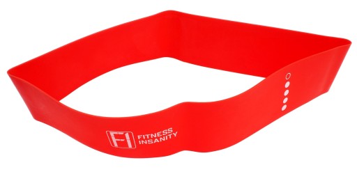 TAŚMA GUMA OPOROWA DO ĆWICZEŃ ZESTAW 5 GUM BAND
