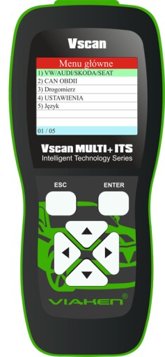 Профессиональный Vscan MULTI ITS 2в1 VAG + OBD2 PL