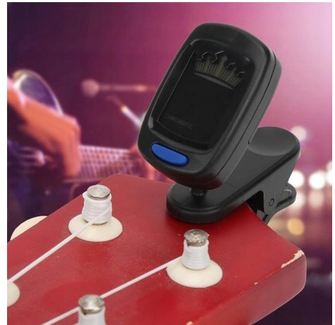 STROIK TUNER DO GITARY UKULELE BAS ELEKTRYCZNEJ TONER GITAROWY KLASYCZNEJ