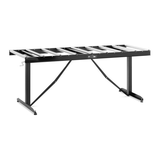Podajnik rolkowy z regulacją wysokości do 200kg 9 rolek 540x35mm 168cm