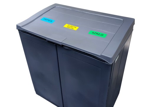 Шкаф Moby Recycling EkoŁad с крышкой для сумки