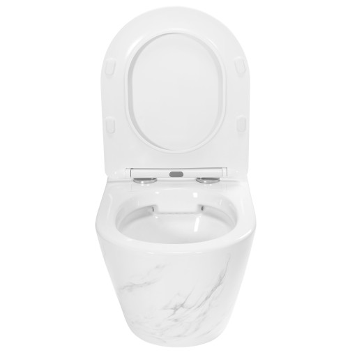 Унитаз Rea Carlos Rimless Nature Marble