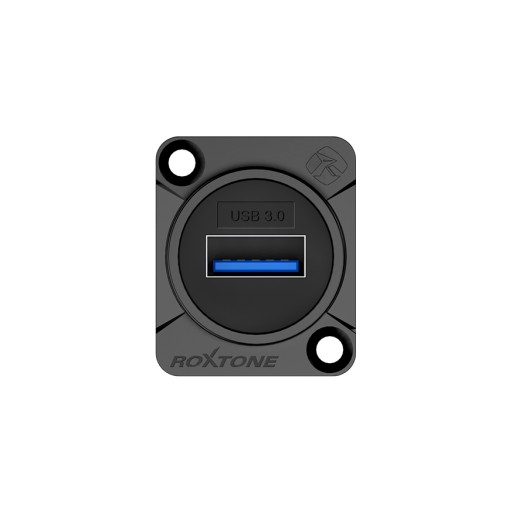 Панельная розетка Roxtone RAU3D-B USB 3.0