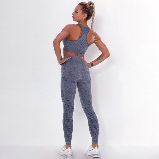 Спортивный комплект из двух предметов SET LEGGINGS топ FITNESS Gym SET L
