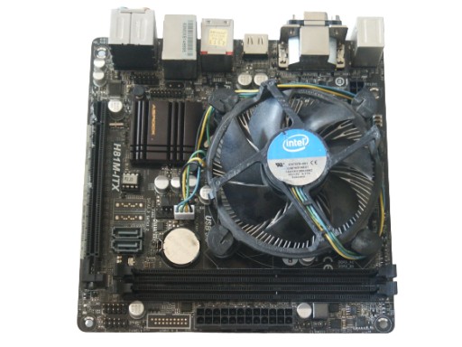 Płyta Główna ASRock H81M-ITX Pentium G3250 2x 3,20GHz HDMI/DDR3 USB 3.0 Gw.