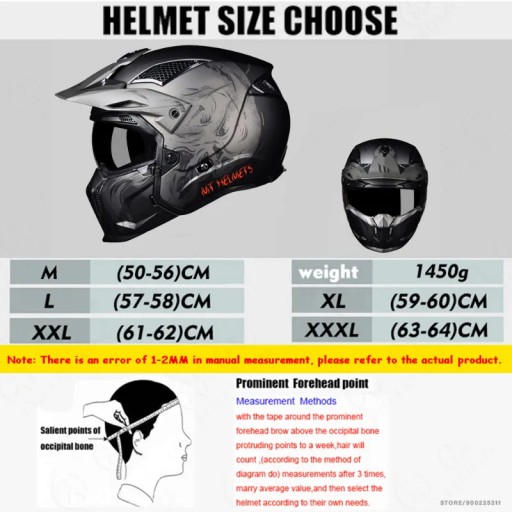 MT StreetFighter Open Helmet Regular модульный внедорожный мотоцикл