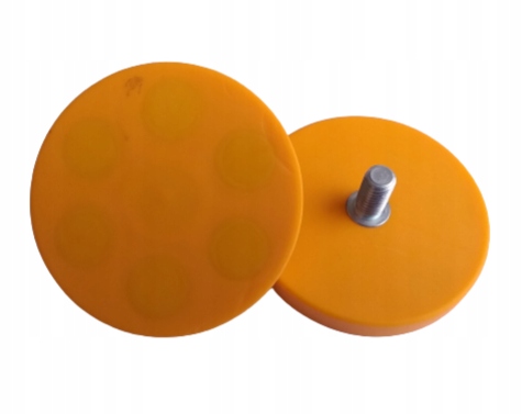 UCHWYT MAGNETYCZNY NEODYMOWY C88 GUMA- orange