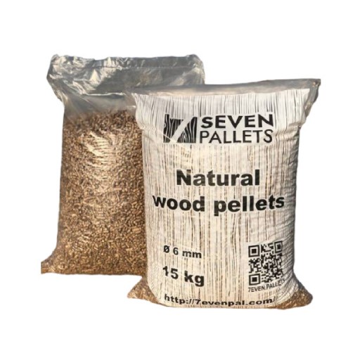 Пеллеты хвойные 15 кг ПЕЛЛЕТЫ Деревянные наполнители SEVEN PELLETS