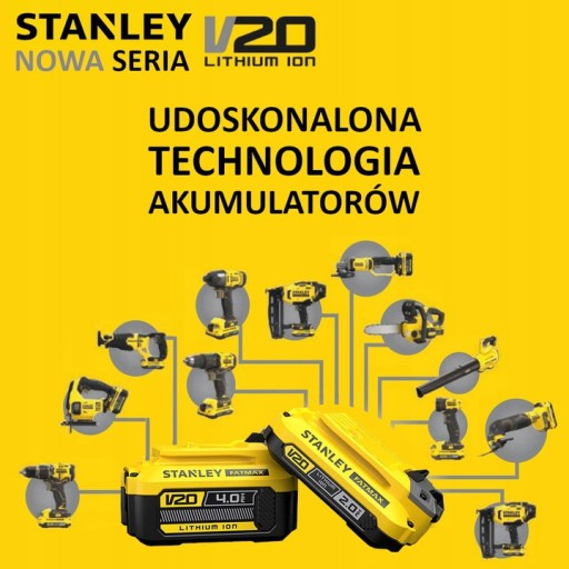 Быстрое зарядное устройство FatMax Stanley SFMCB12 18 В V20 FatMax Stanley SFMCB12