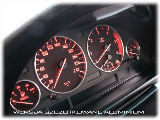 Алюминиевые рамки для часов BMW E38 E39 X5 BMW E46