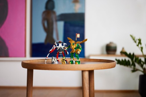 LEGO NINJAGO LLOYD'S Clash With MECH EVO 71781 - ЗОЛОТОЙ НИНДЗЯ + КАТАЛОГ 2024 г.