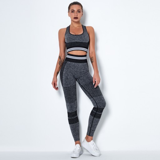 SPORTS Fitness SET топ бесшовные леггинсы L