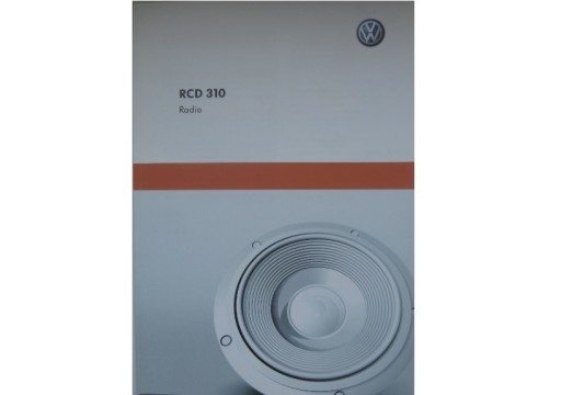 Инструкция по эксплуатации VW RCD 310 Passat B6 VW GOLF V PL