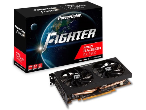 Karta graficzna POWERCOLOR Radeon 6600 Fighter 8GB