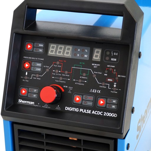 Сварочный аппарат TIG Sherman 200 Puls AC DC MMA 230 В