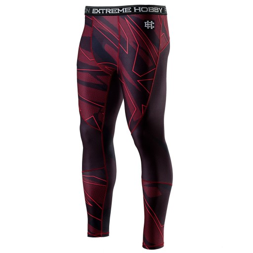 Legginsy Treningowe Męskie SHADOW Extreme Hobby M