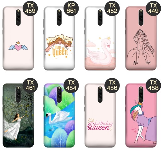 ЧЕХОЛ ДЛЯ XIAOMI REDMI 8 PRINCESS PRINCESS QUEEN PRINCESS КРЫШКА КОРПУСА