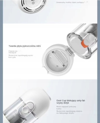 Ручной пылесос Xiaomi Mi Vacuum Mini белый