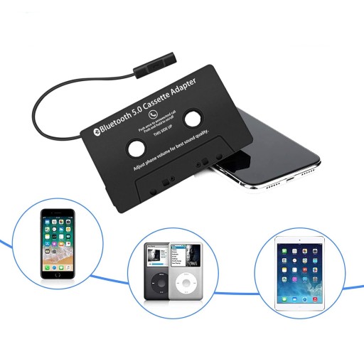 ADAPTER KONWERTER TRANSMITER CASSETTE KASETA MAGNET DO RADIA SAMOCHODOWEGO