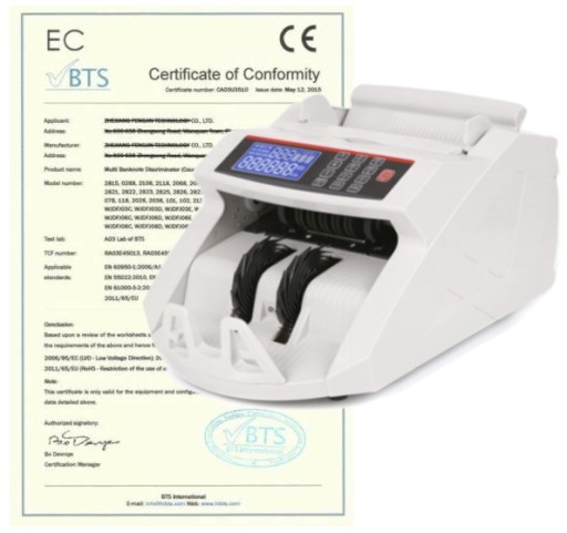 Ludger BC 2819 счетчик денежных купюр NOMINAL