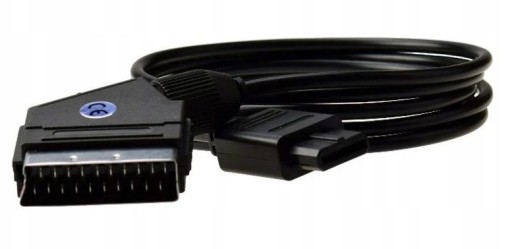 Кабель RGB Scart PAL GameCube SNES Nintendo 64