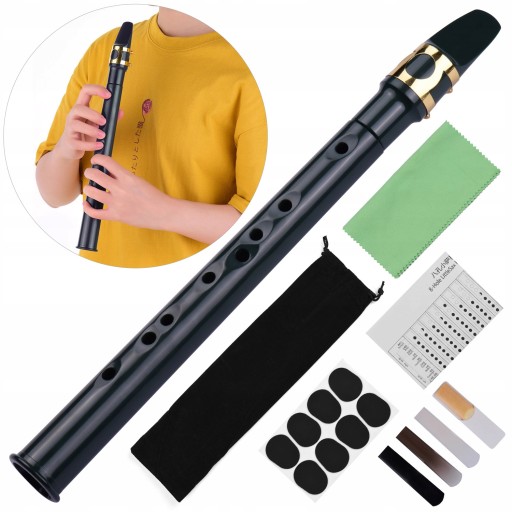 8-hole Mini Pocket Saxophone ABS with Alto Mouthpi