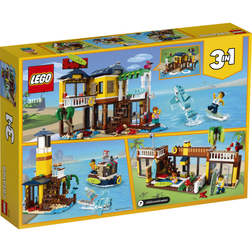 LEGO CREATOR 31118 DOMEK SURFERÓW NA PLAŻY